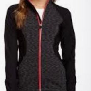 MPG Black|Red Tread Run Jacket With Zip Pockets Size Small
